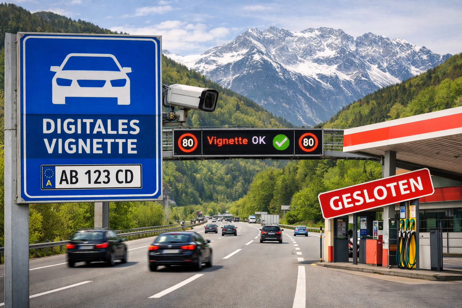 Vanaf 2027 zijn Oostenrijkse vignetten alleen nog digitaal te bestellen