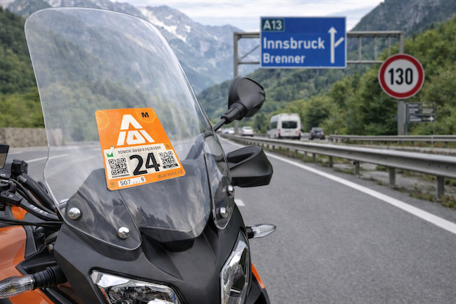 Oostenrijk vignet – motor